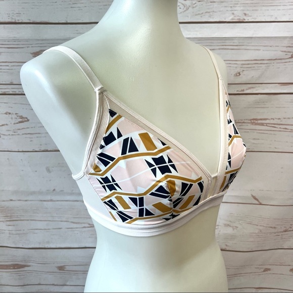 Lively Mesh Trim Busty Deco Bralette Bra - Picture 2 of 12